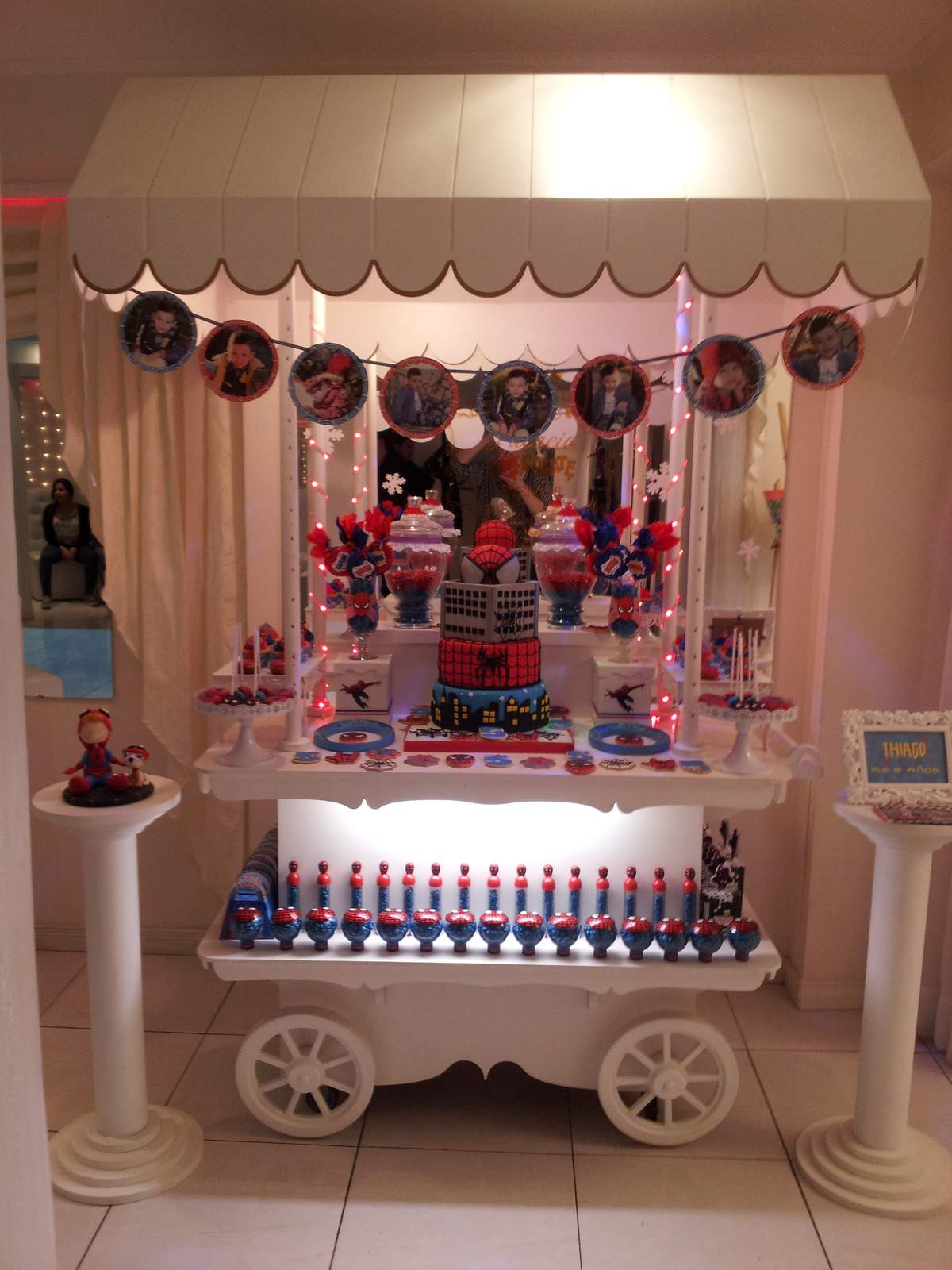 Cumple de Thiago - Spiderman
