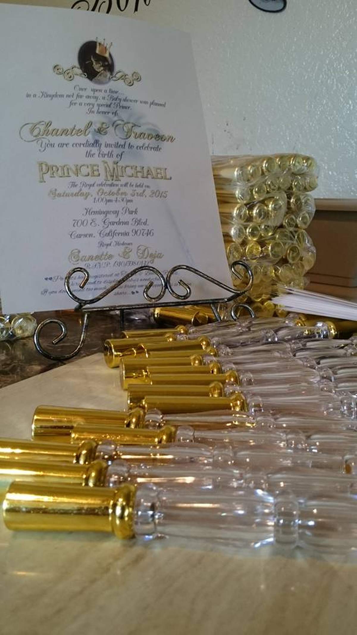 Chantel & Traveon's Royal shower - A Royal Prince is on the way!