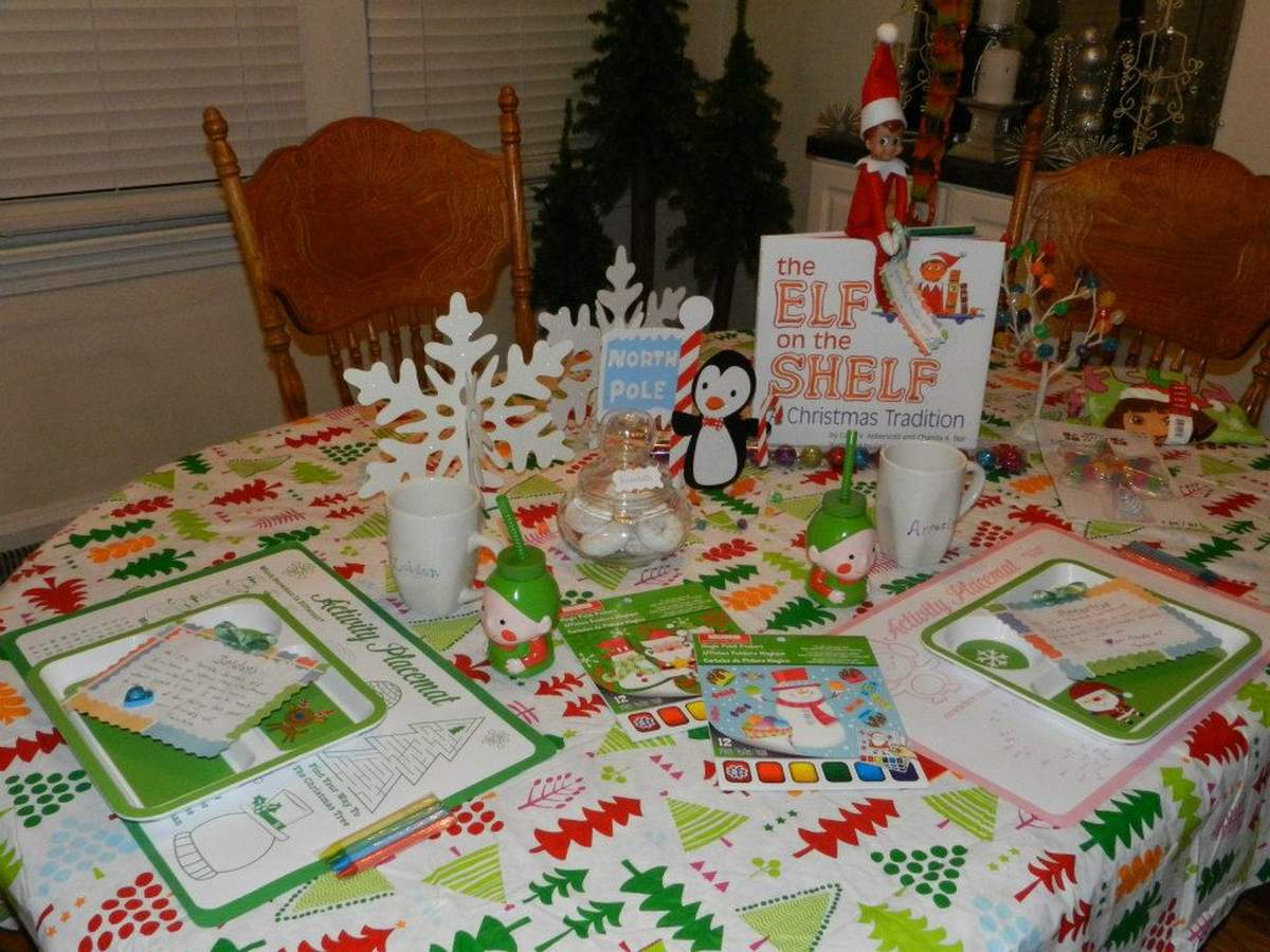 North Pole Breakfast - Introduction to Elf on the Shelf