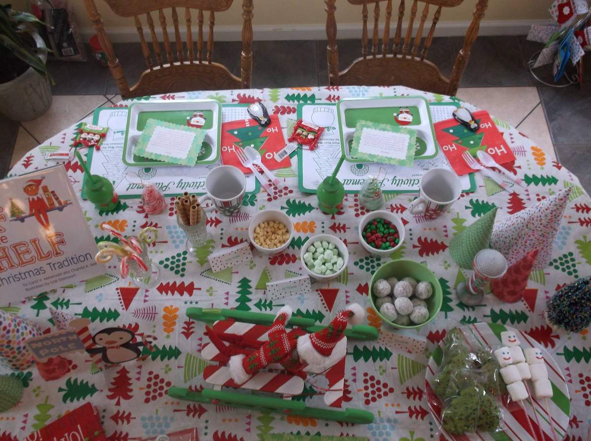 North Pole Breakfast and Elf on the Shelf - Christmas
