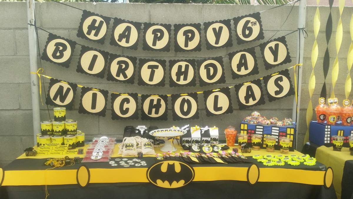 Nicholas' Batman Birthday - Batman