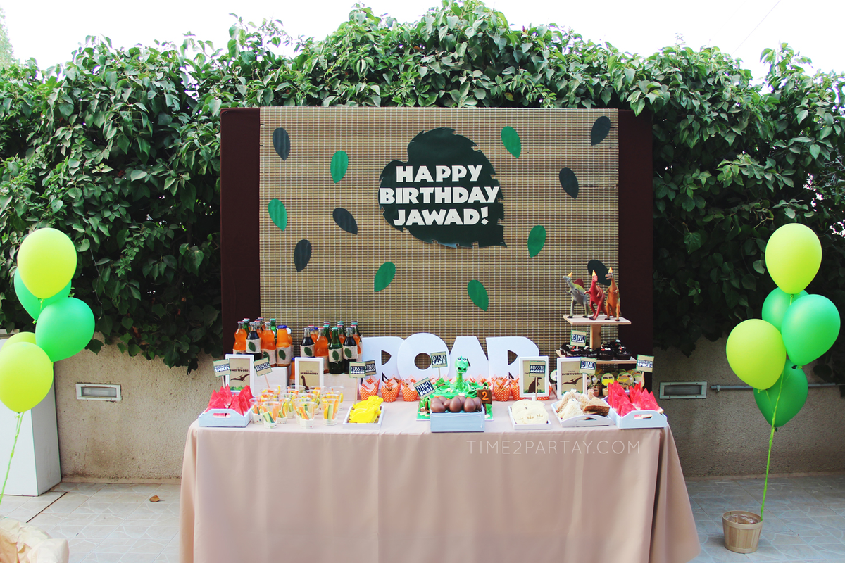 A Roaring 2nd Birthday Party - Dinosaurs