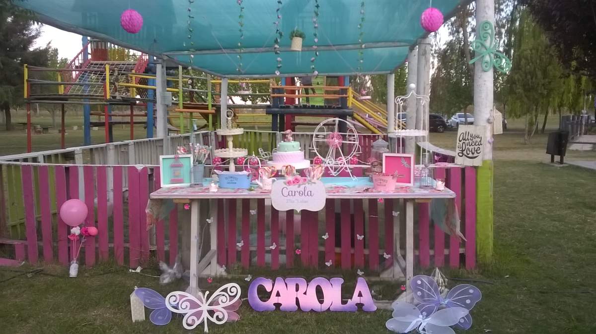 Carola Birds and Butterflies - Birds Butterflies Shabby chic