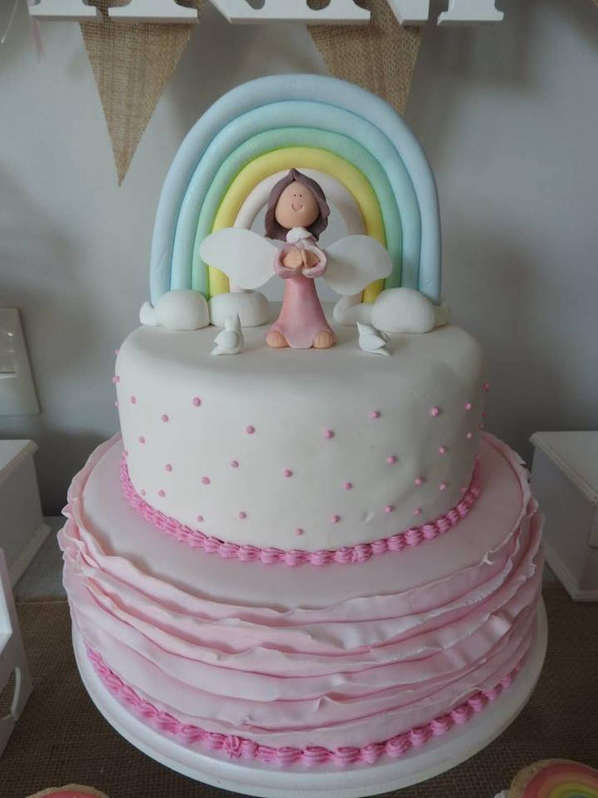 Rainbows and Angels Baptism Party Ideas Photo 1 of 18 Catch My Party