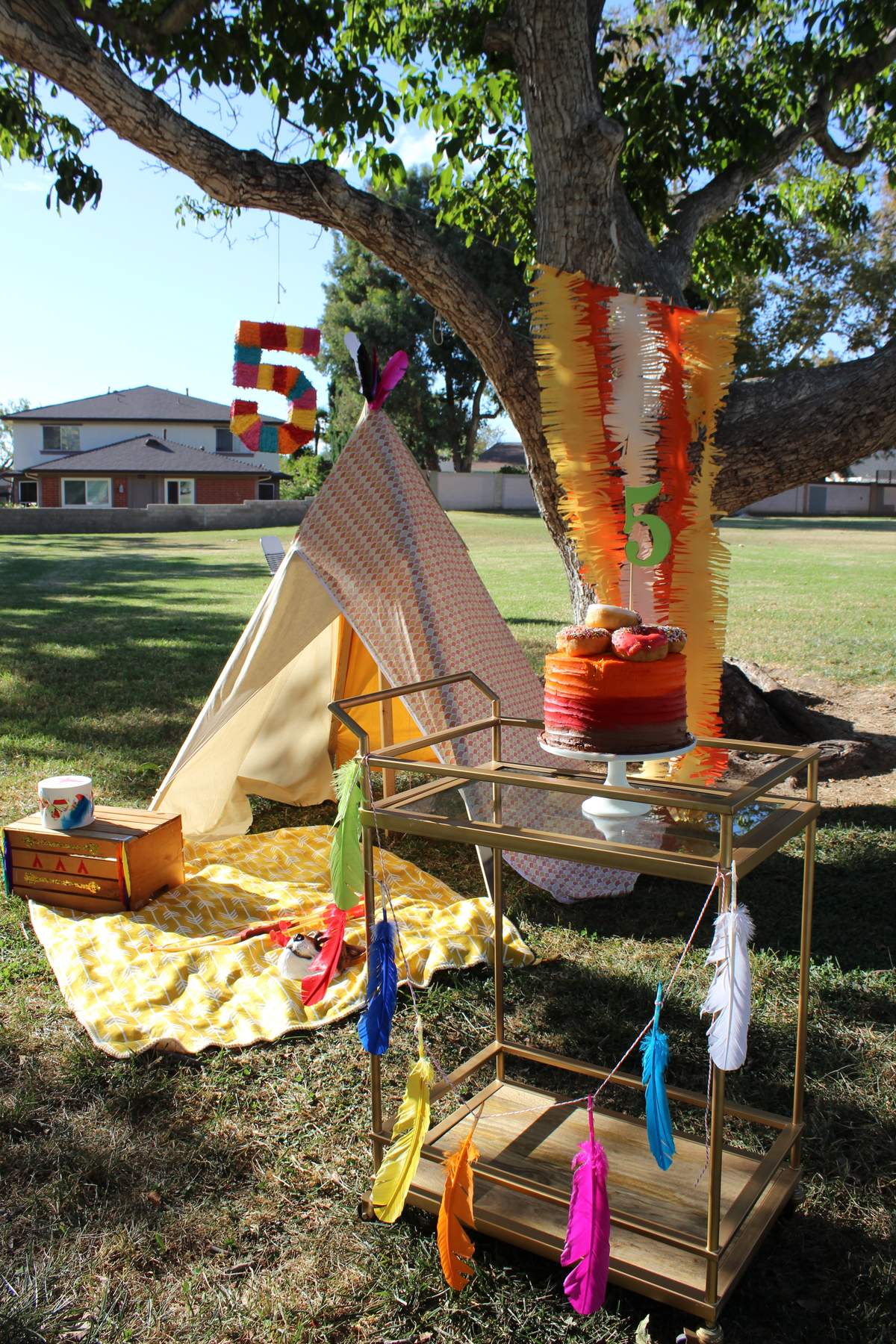 Olivers native 5th birthday - Indian