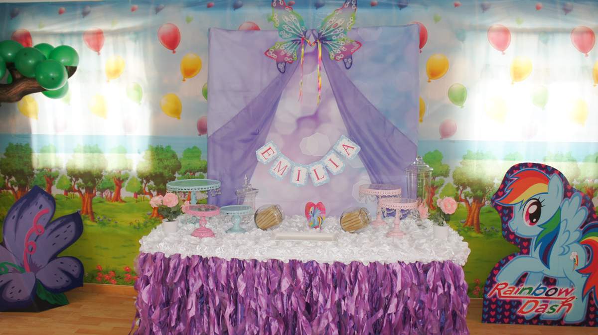 MY LITTLE PONY FOR EMILIA - MY LITTLE PONY DECORATION SUPPORT