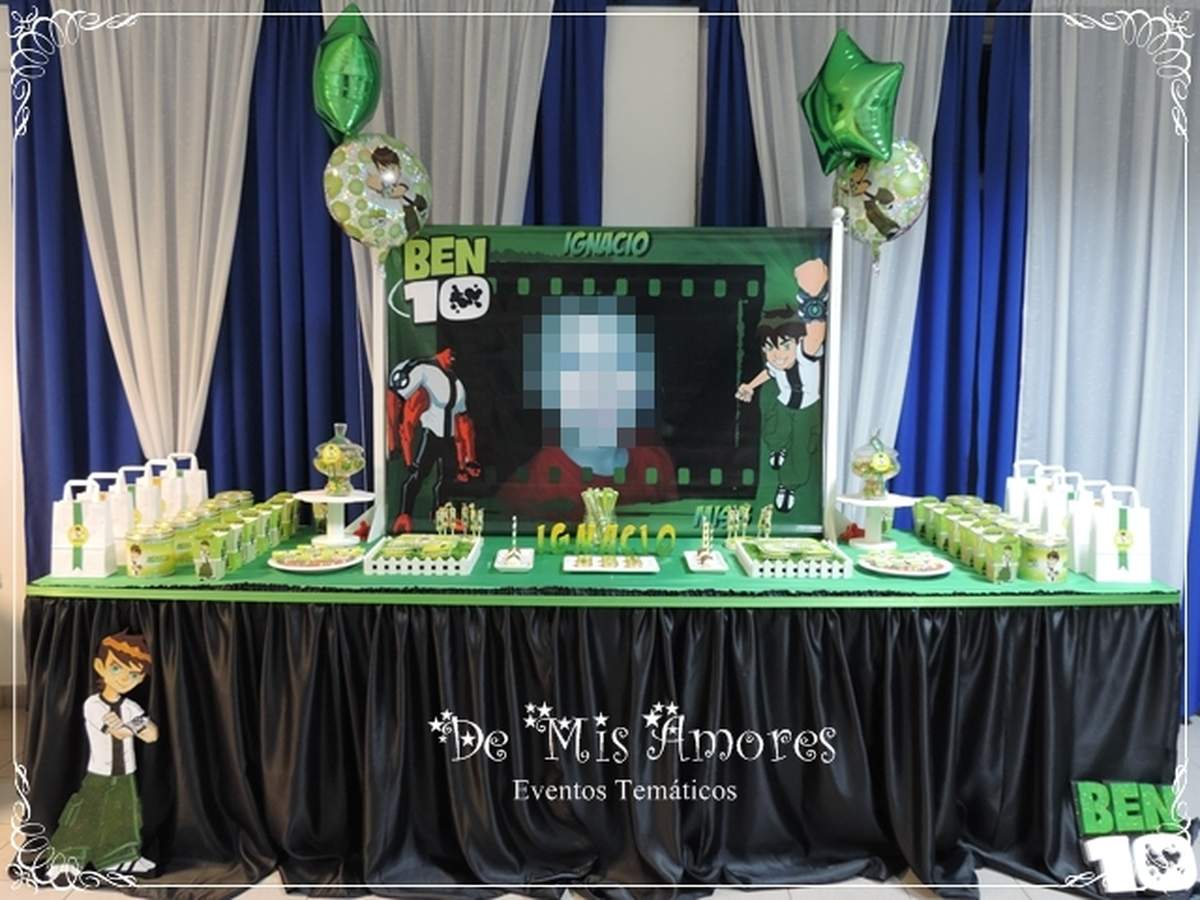 Ben 10 Birthday Party Ideas | Photo 1 of 7 | Catch My Party, image size:1200x900