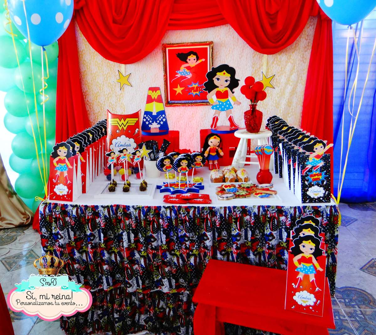 Frozen Fever \u0026 Wonder Woman Birthday Party Ideas