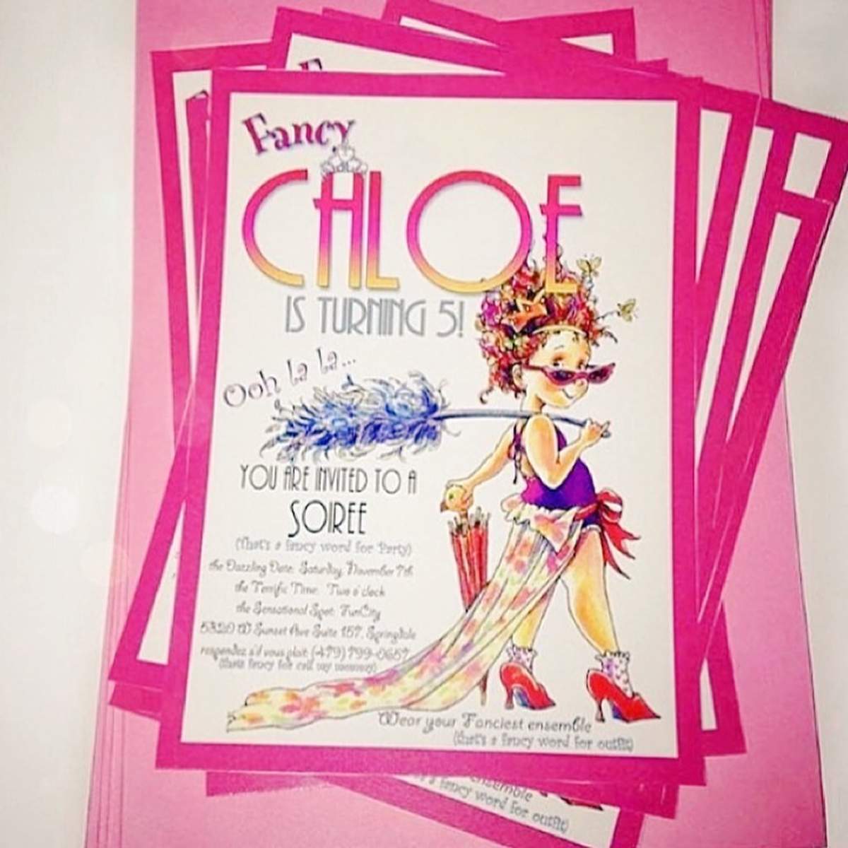 A Fancy Nancy soirée  - Fancy Nancy