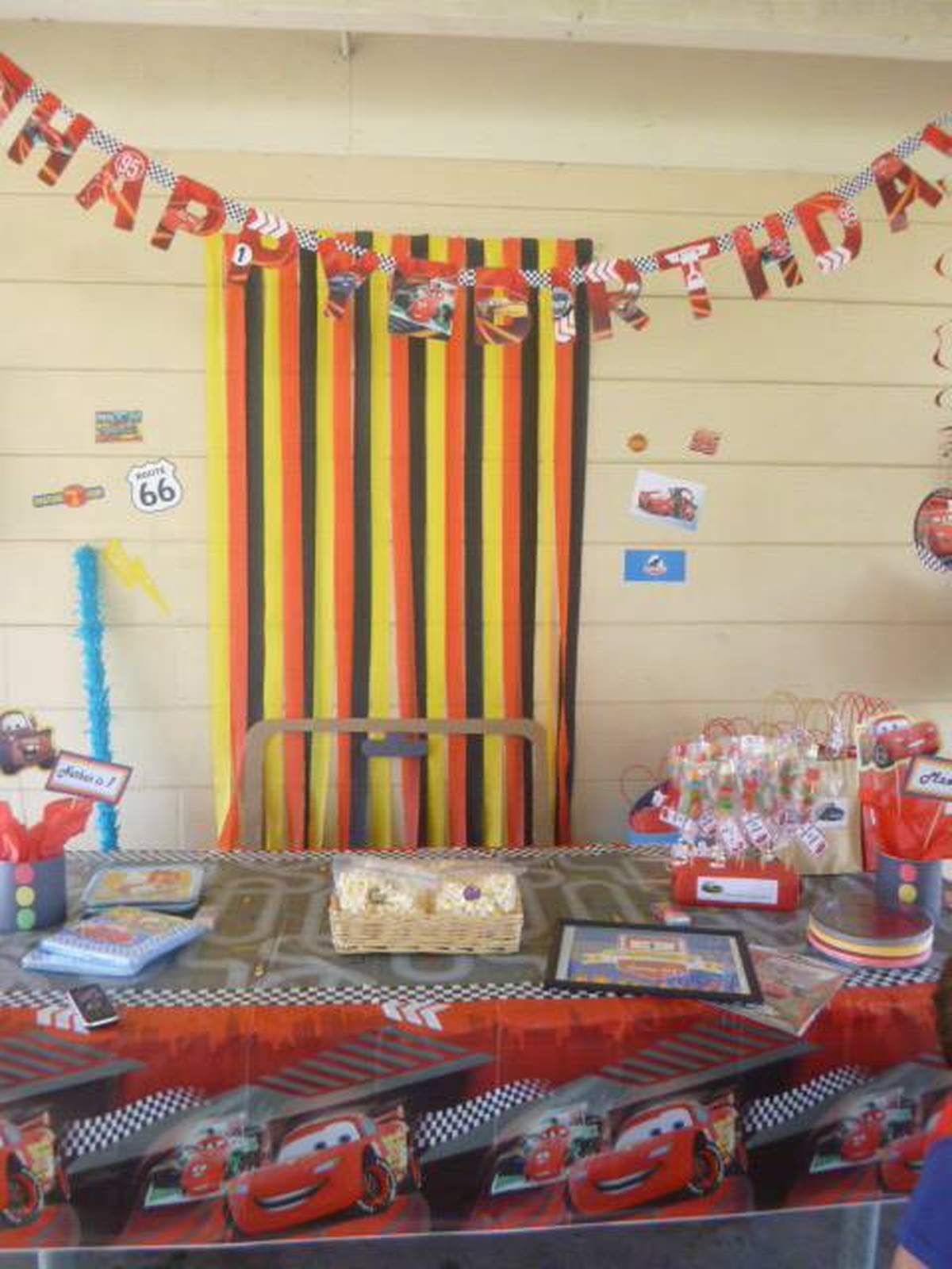 Max's 3rd and Nathan's 1st Birthday Party - Disney Pixar Cars