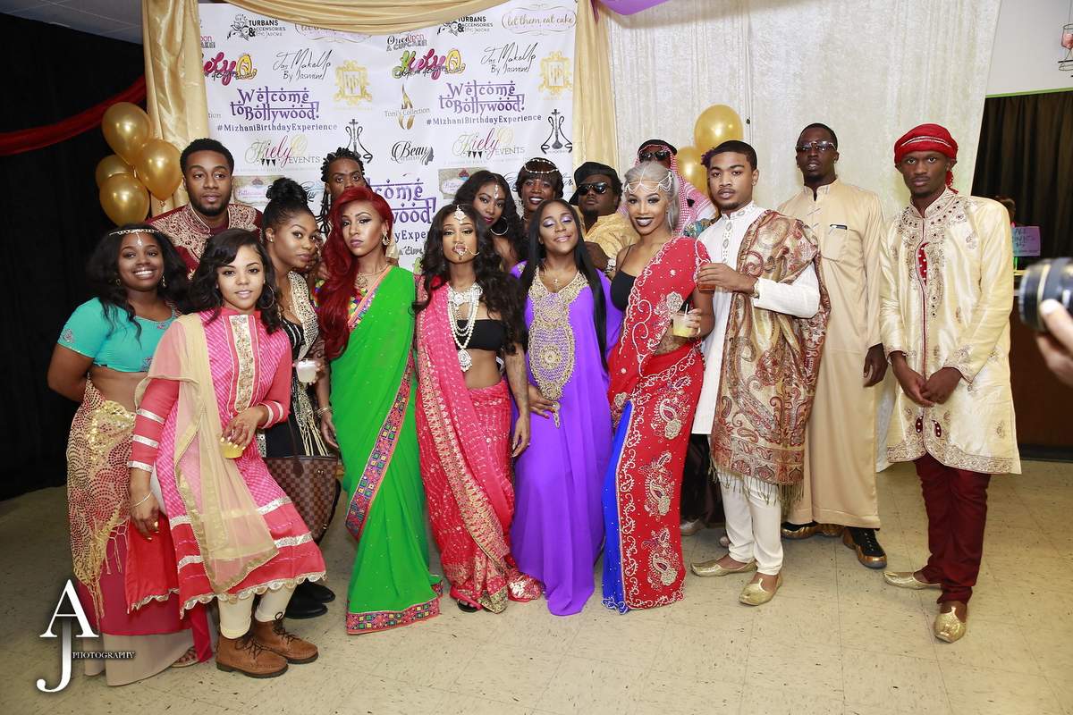 KielyQ Presents: #MizhaniBirthdayExperience Welcome to Bollywood 26th Birthday Party - Bollywood