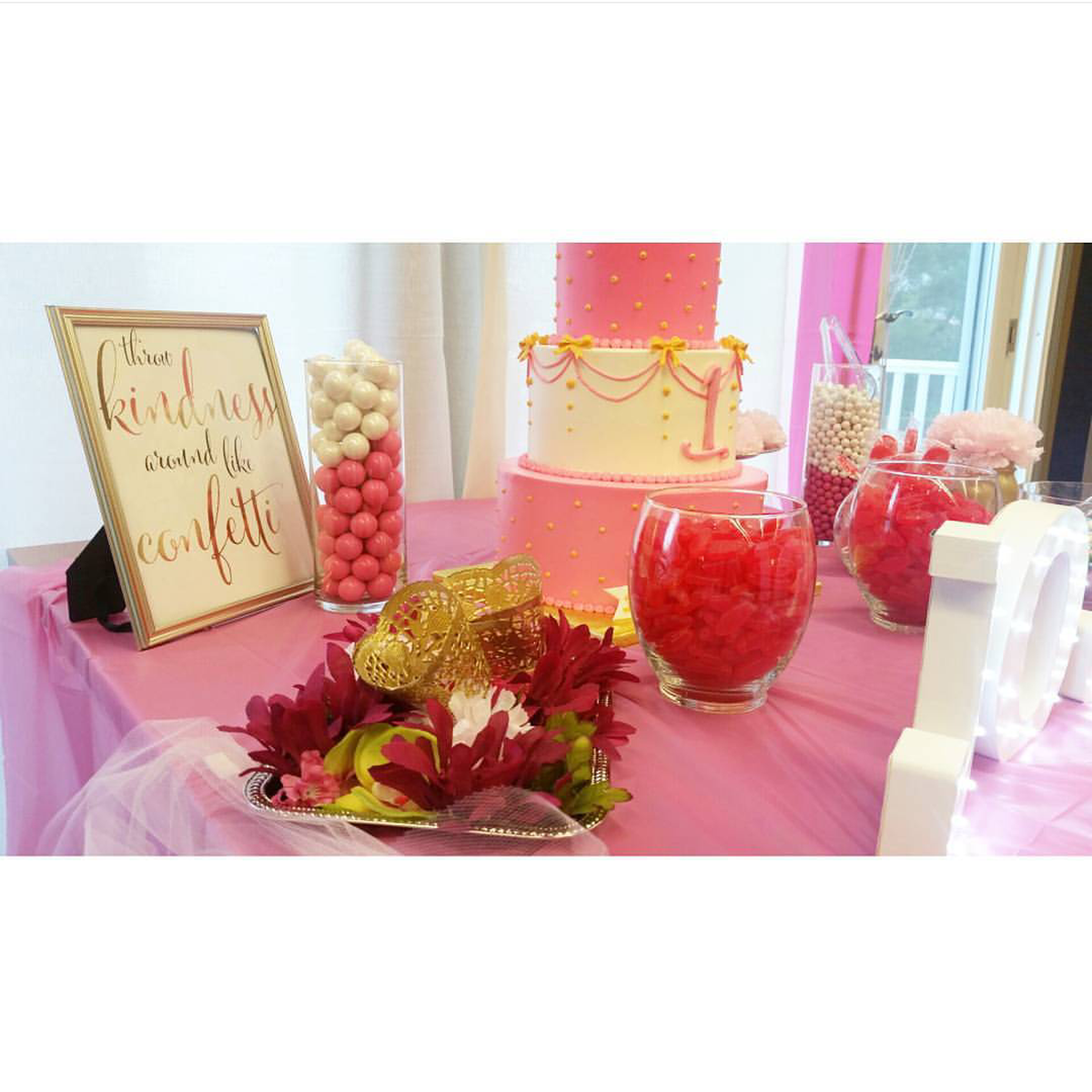 Princess Theme 1st Birthday Party - Princess