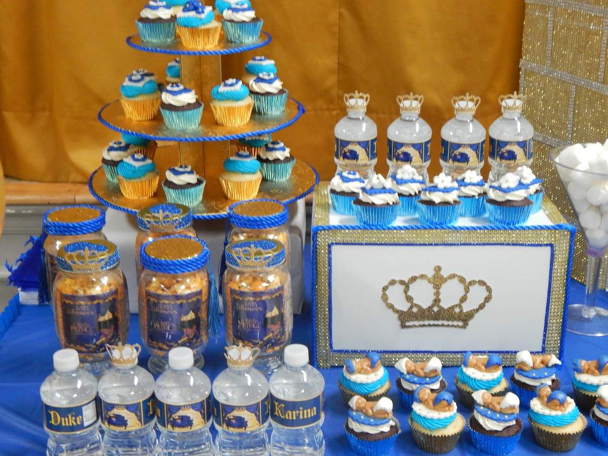 Royalty Baby Shower Party Ideas Photo 2 of 30 Catch My Party