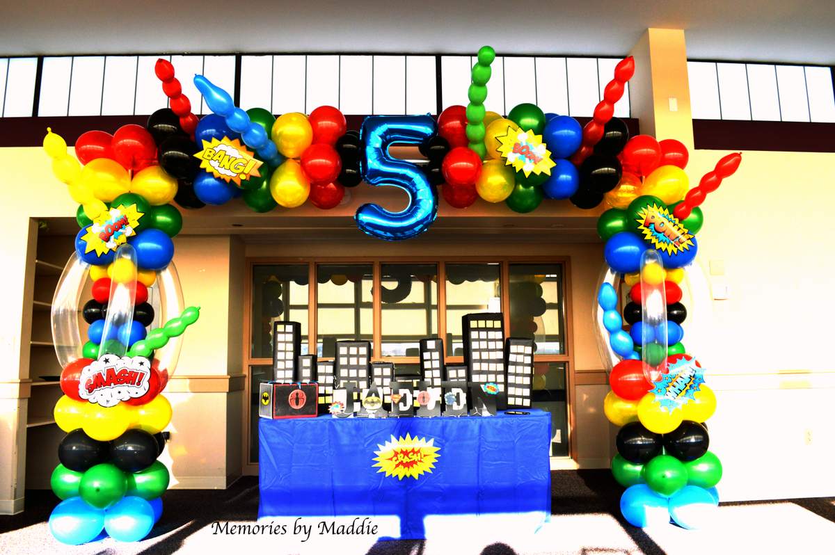 Jaelen's 5th Birthday - Super Hero