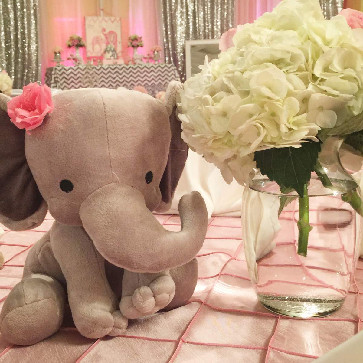 Girly Baby Elephant - Elephants