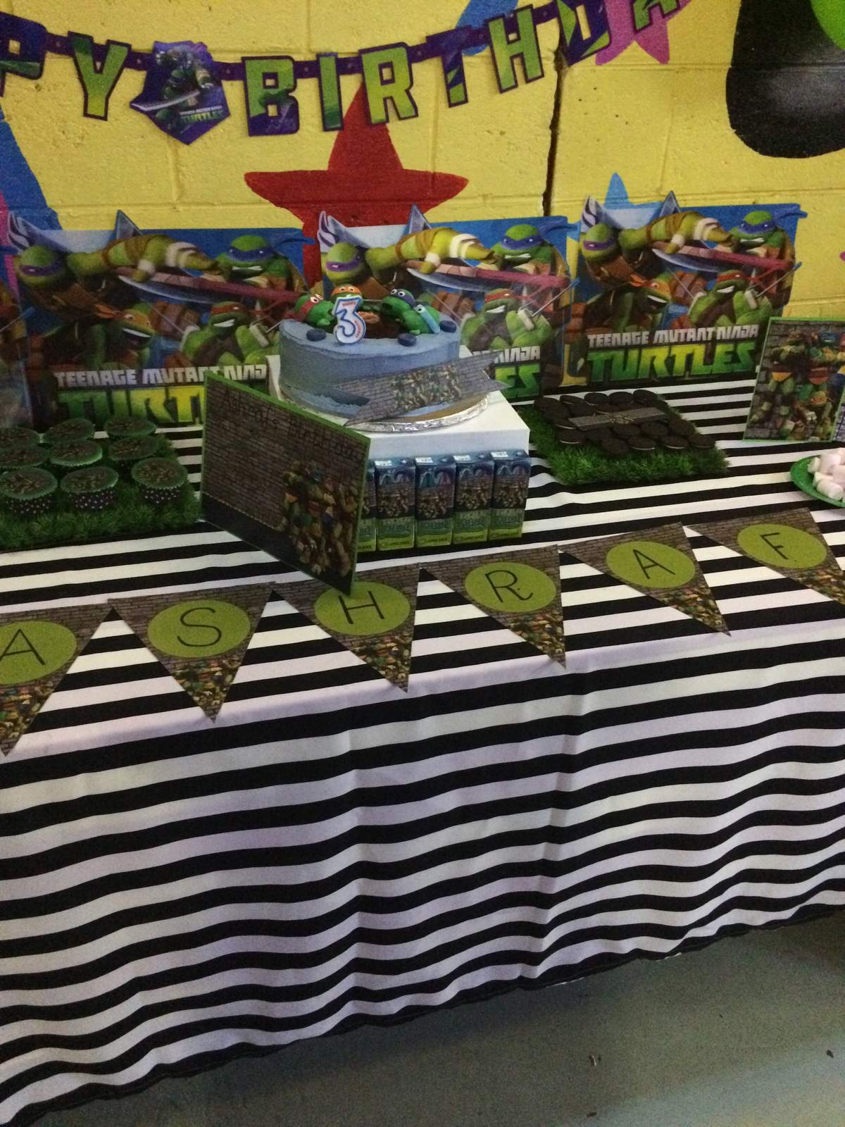 Ashraf's Third birthday : Teenage Mutant Ninja Turtles  - TMNT