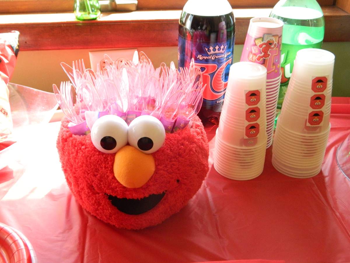Elmo Girly Themed 1st Birthday - Elmo 