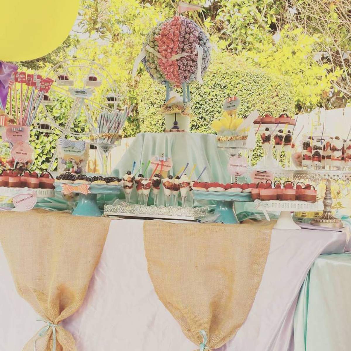 Vintage Pastel Circus Birthday - Circus / Carnival