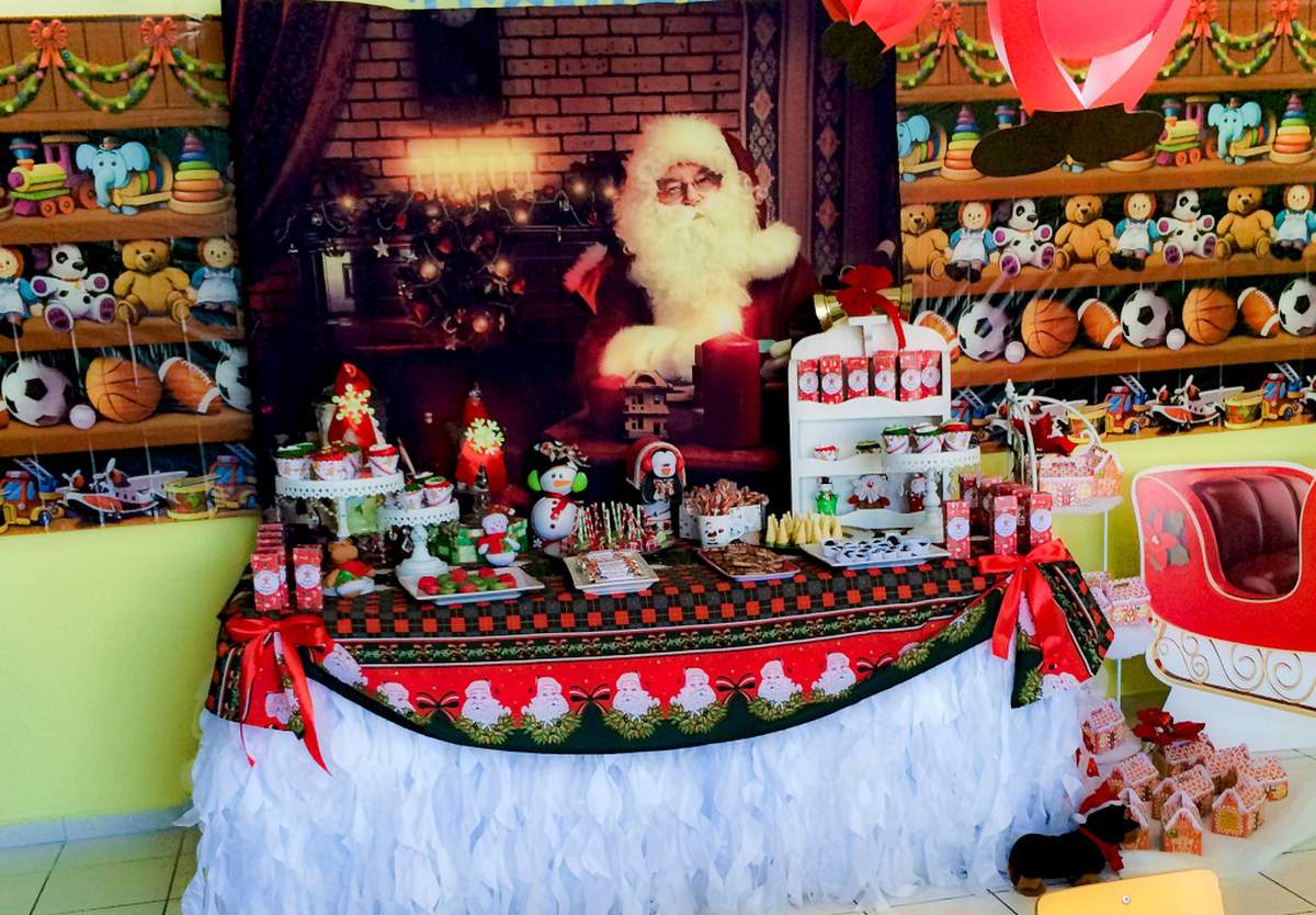 Candy Bar for Santa  in his workshop  - Candy Bar for Santa  in his workshop 