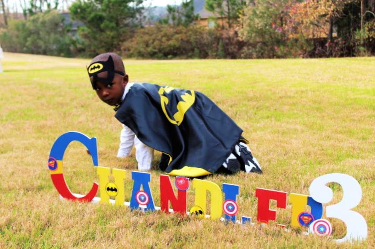 Chandler's Super Hero Party - Super Hero