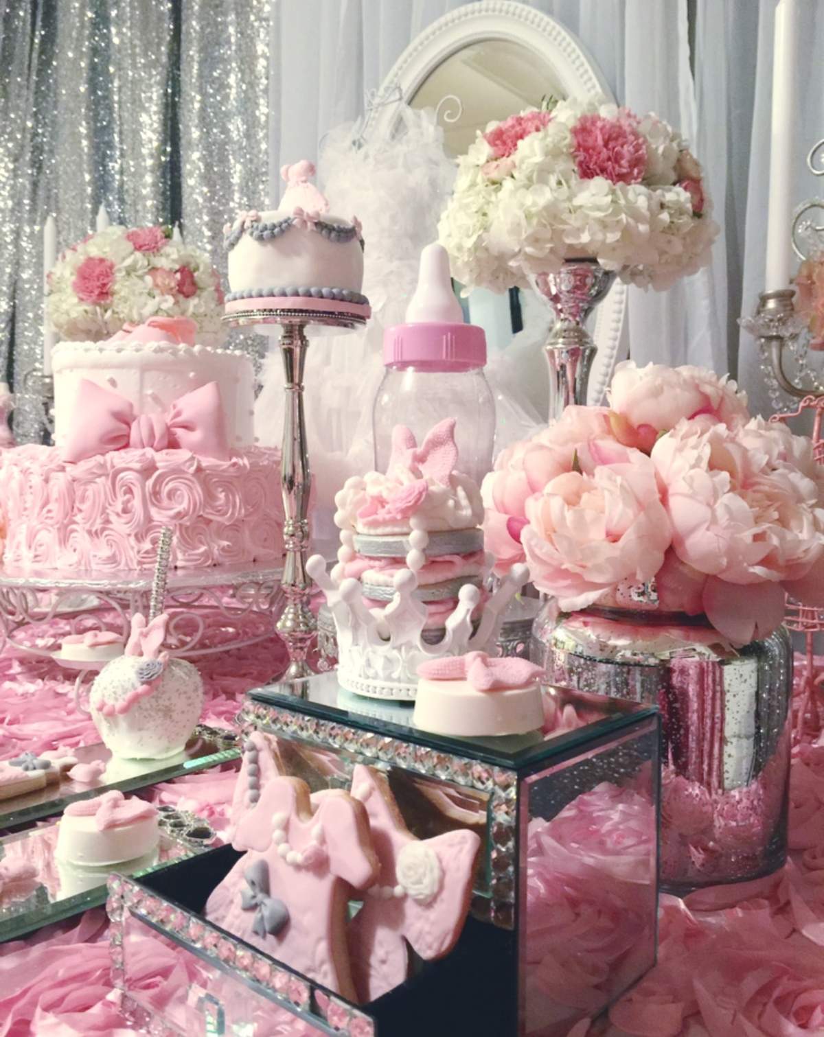 Baby Dress Baby Shower Party Ideas Photo 1 of 17 Catch My Party