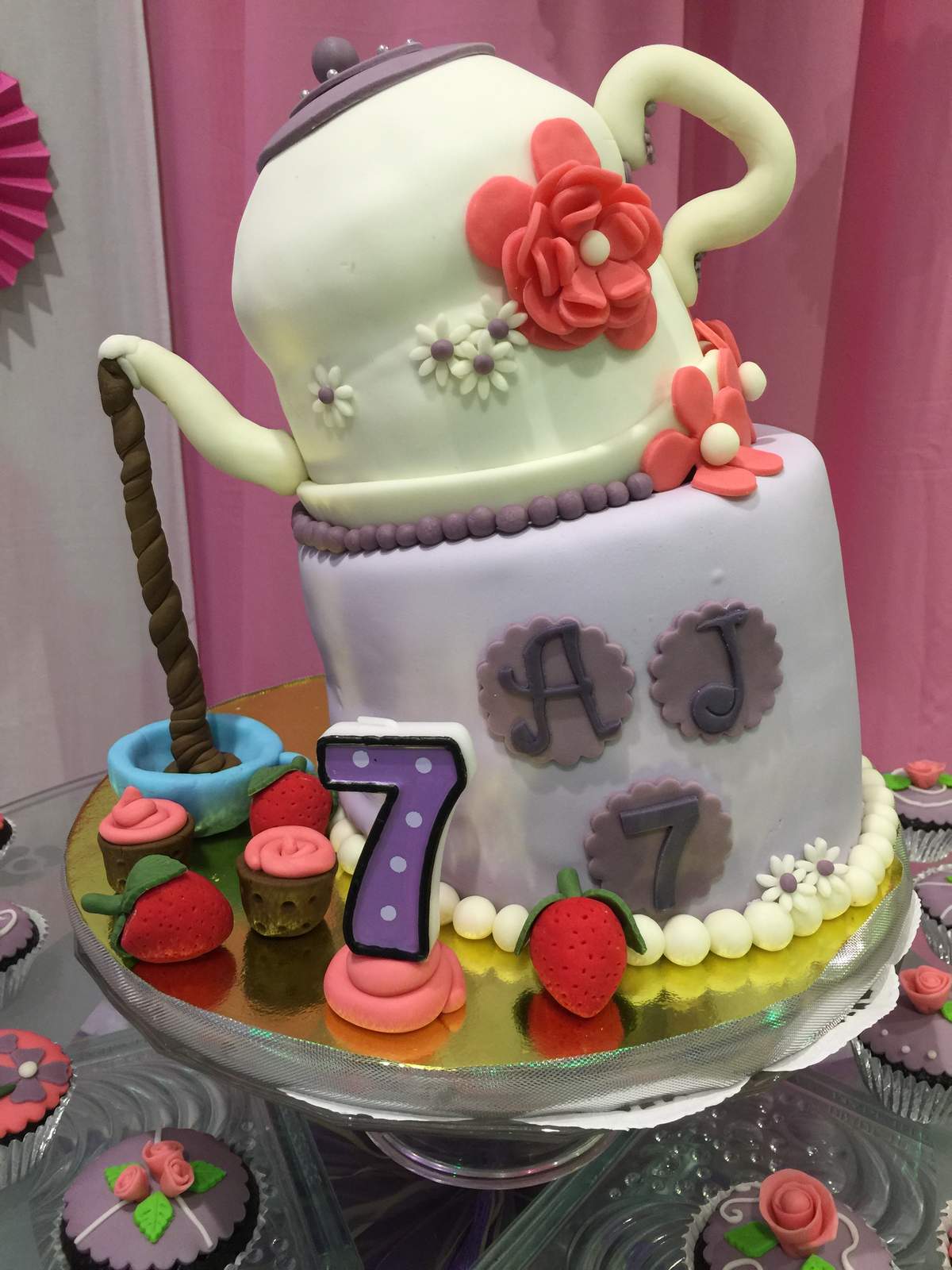 Angela Jet's 7th Birthday Shabby Chic Tea Party - Shabby Chic Tea Party