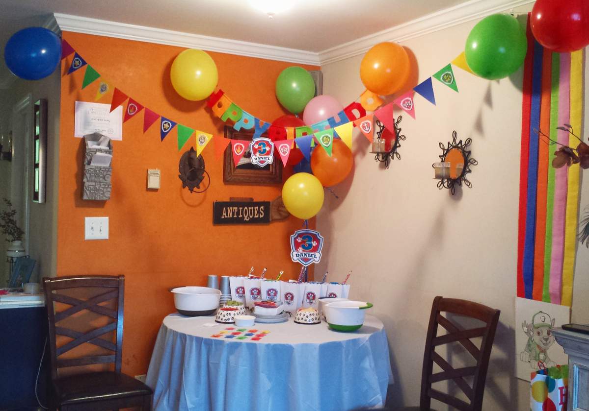 Daniel's Pawsome 3rd Birthday Party - Paw Patrol