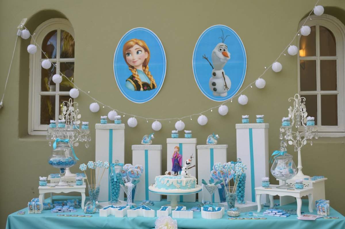 Cumple N°7 de Mailu - Frozen (Disney)