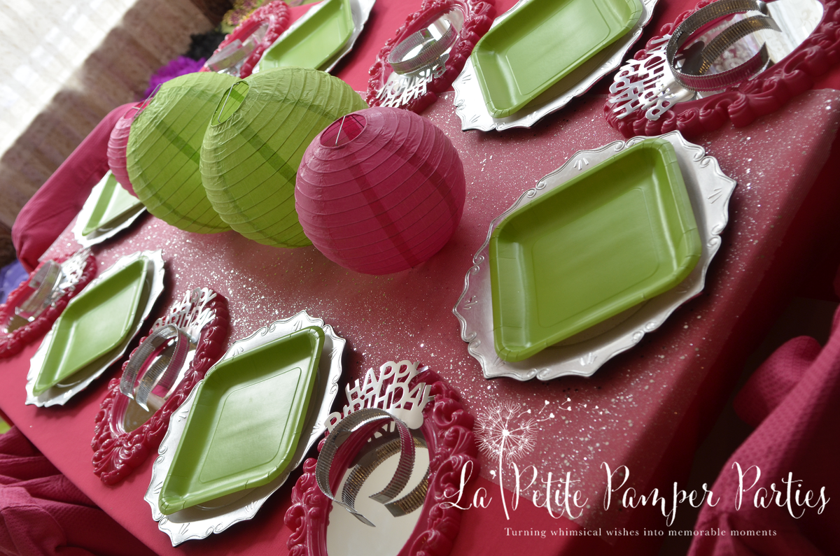 Petite Pamper Parties (Pink & Green Spa) - Spa