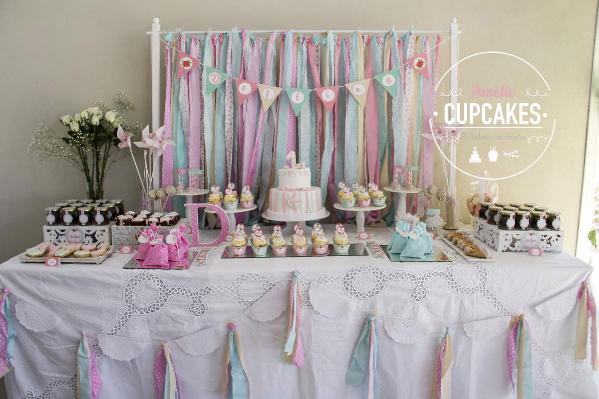 Shabby 1st Birthday - Delfina  - Shabby 1st Birthday 