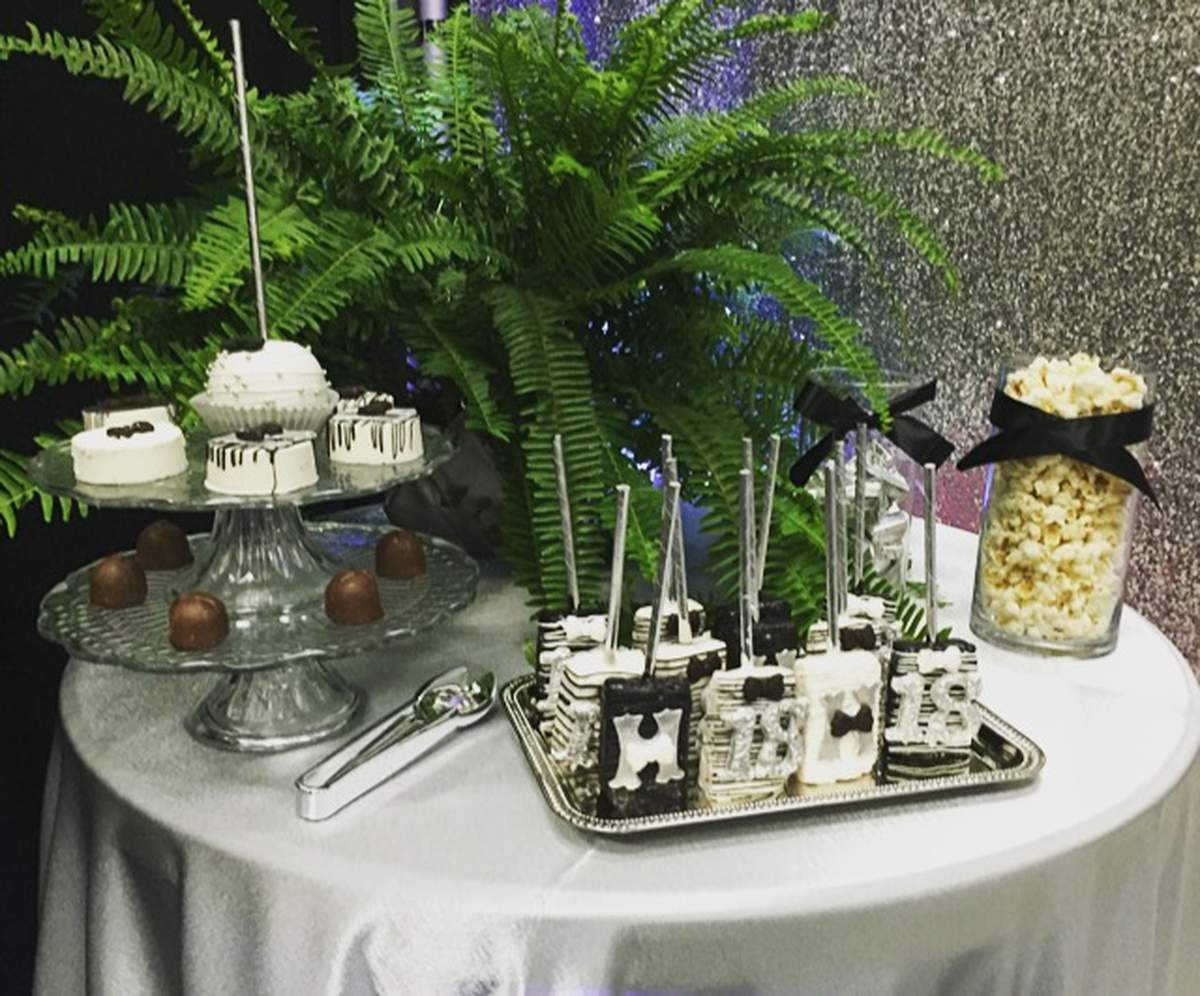 Silver and Black Birthday Party Ideas Photo 1 of 38 Catch My Party