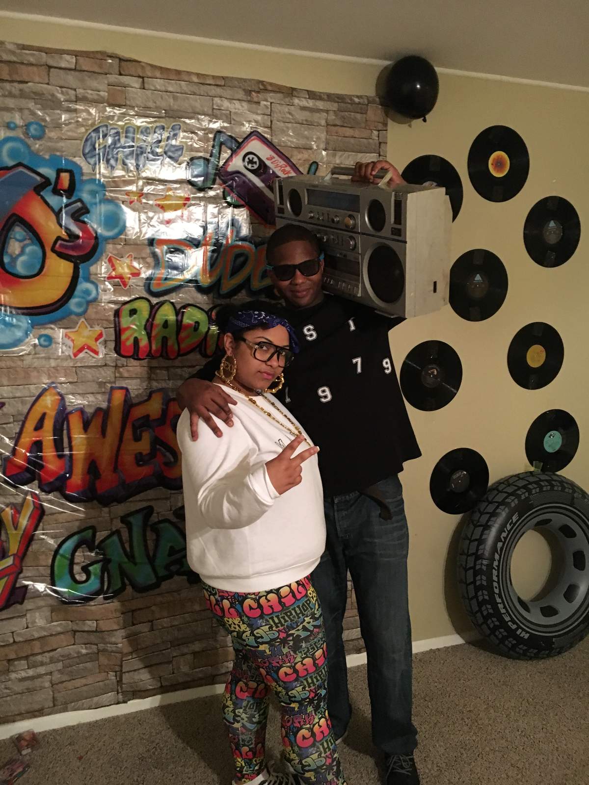 80's old school hip hop Birthday Party Ideas | Photo 3 of 27 | Catch My ...
