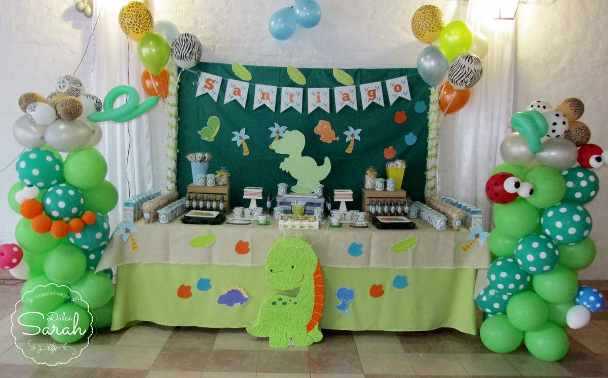 Santy cumplio 5 años - Dinosaurs
