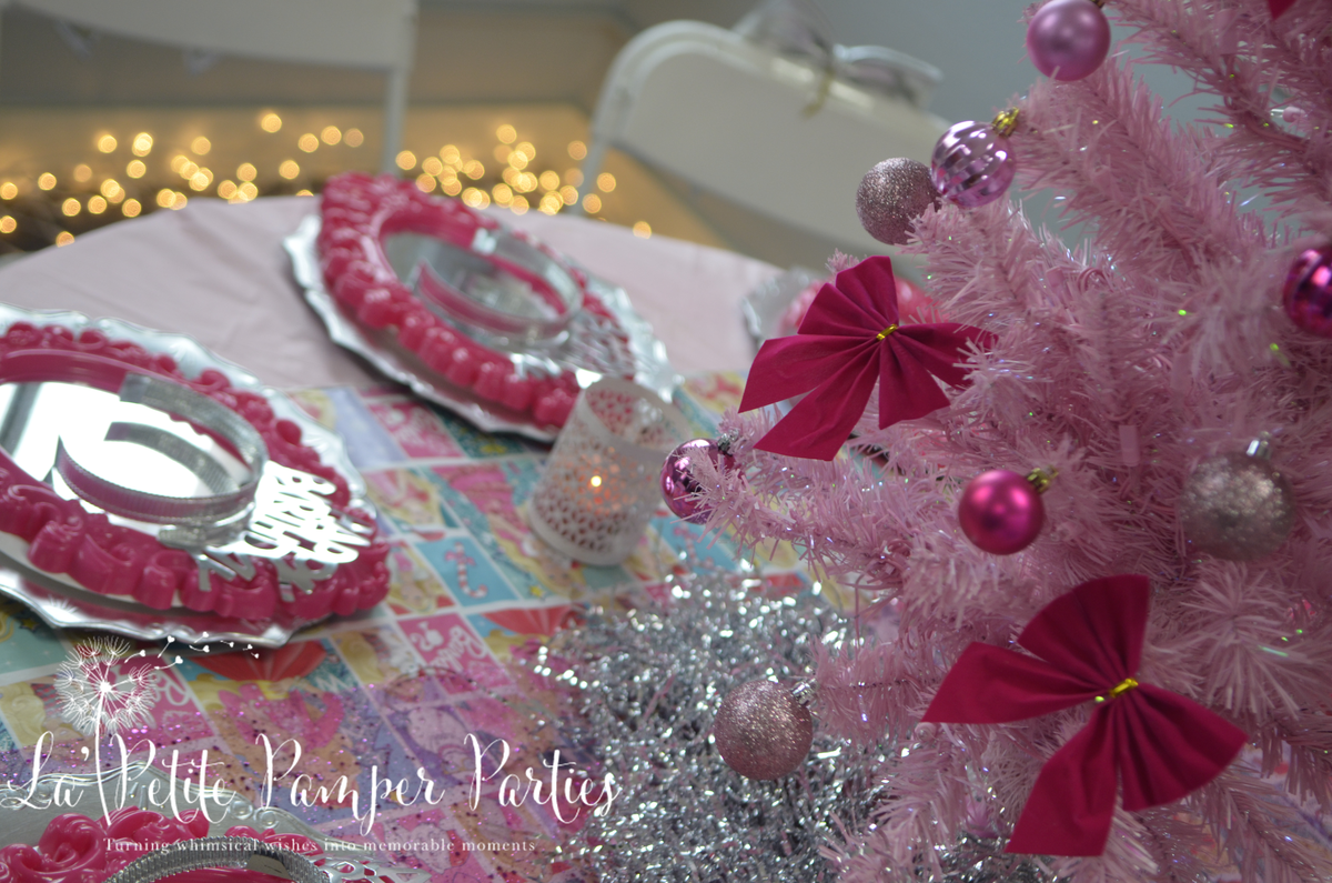 Pink Barbie Christmas Spa Party - Christmas