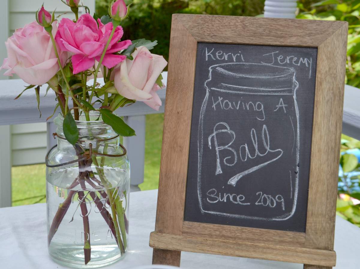 Kerri's Wedding Shower - Having a BALL (Ball Jar)