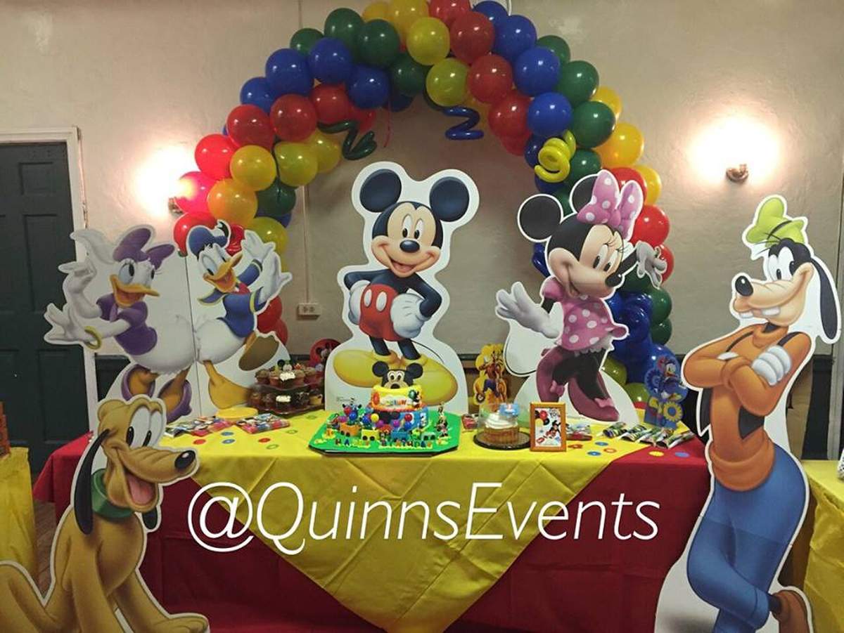 Quinn's 1st Birthday Clubhouse  - Mickey Mouse Clubhouse 