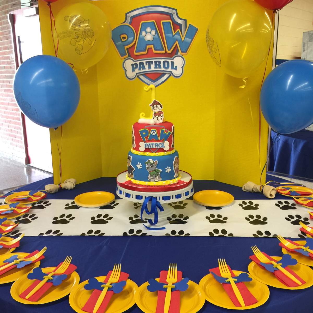 Paw Patrol Birthday Party Ideas Photo 1 Of 11 Catch My Party