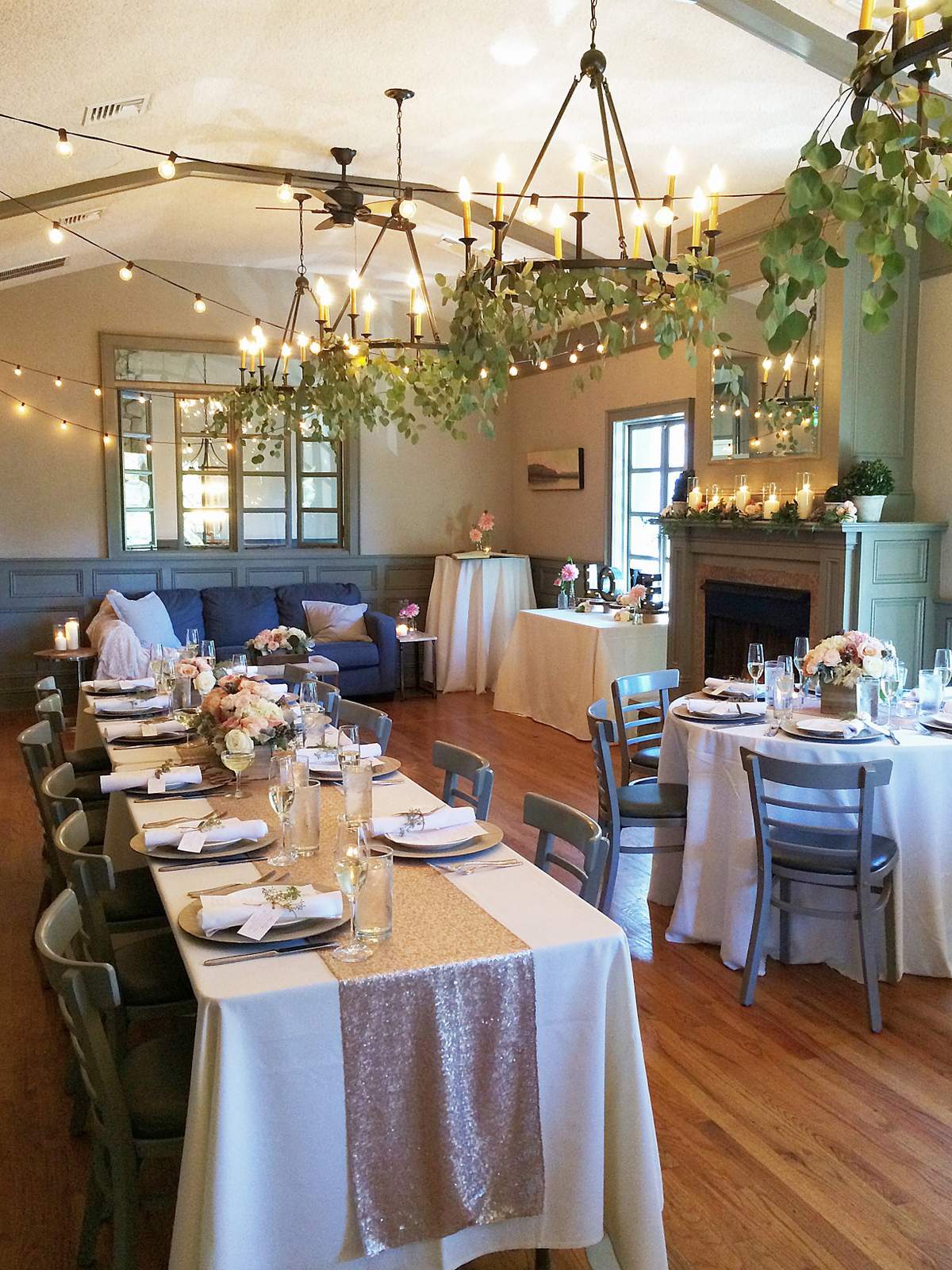 Blush + Champagne Wedding at 14 & Hudson in Piermont, New York Wedding