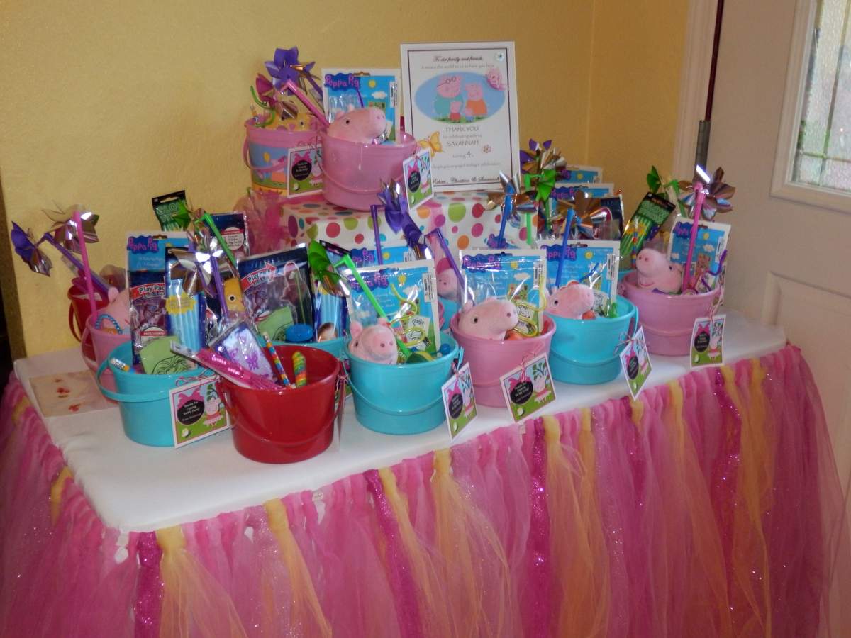 Savannah's 4th Birthday Celebration -  Peppa Pig