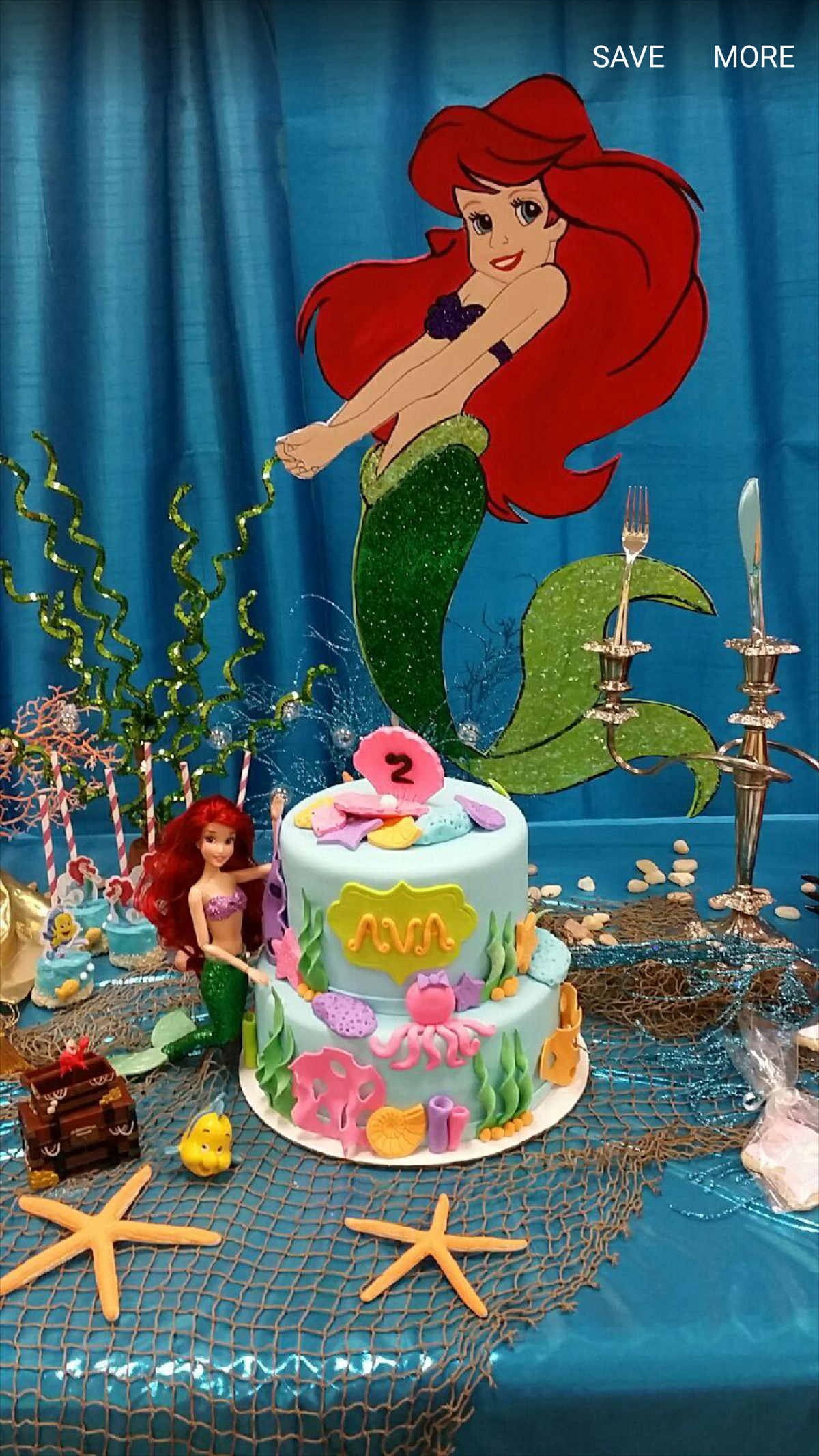 Ava's Little Mermaid Party - The Little Mermaid