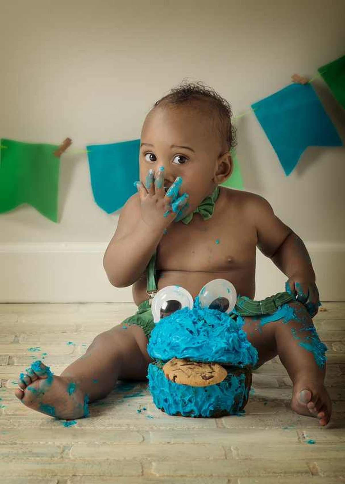 Josiah's 1st Birthday Party - "Cookie Monster"