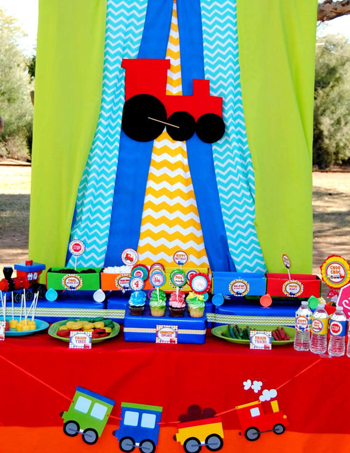 Train Birthday Party Ideas Photo 1 of 22 Catch My Party