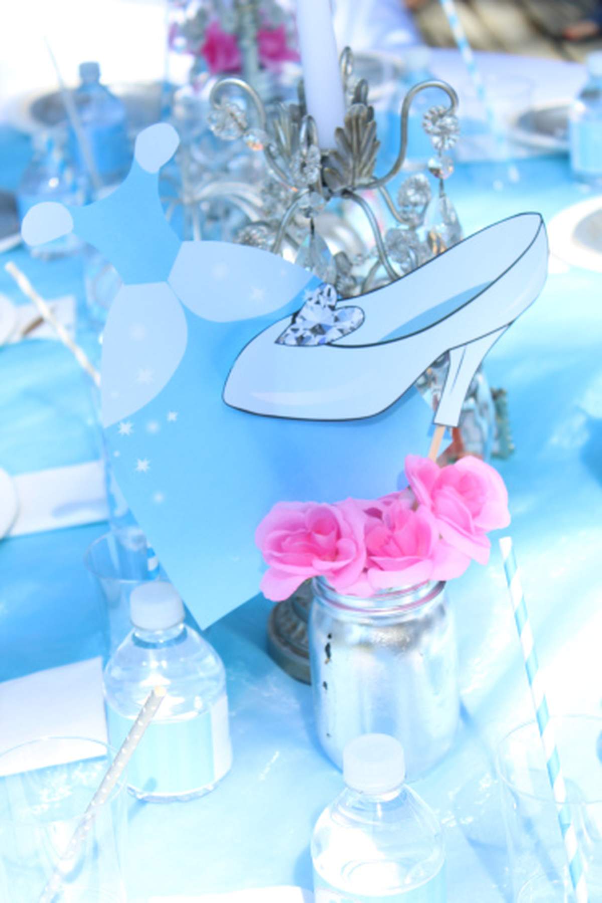 Cinderella Princess Party - Cinderella & Fairy Godmother