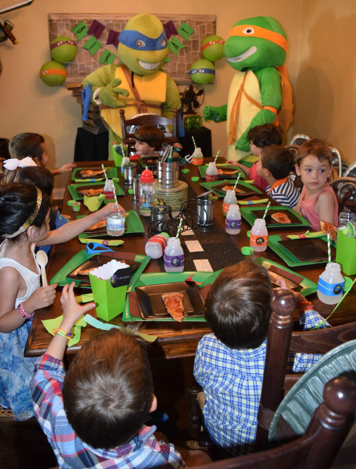Ninja Turtles Birthday Party Ideas | Photo 3 of 19 | Catch My Party