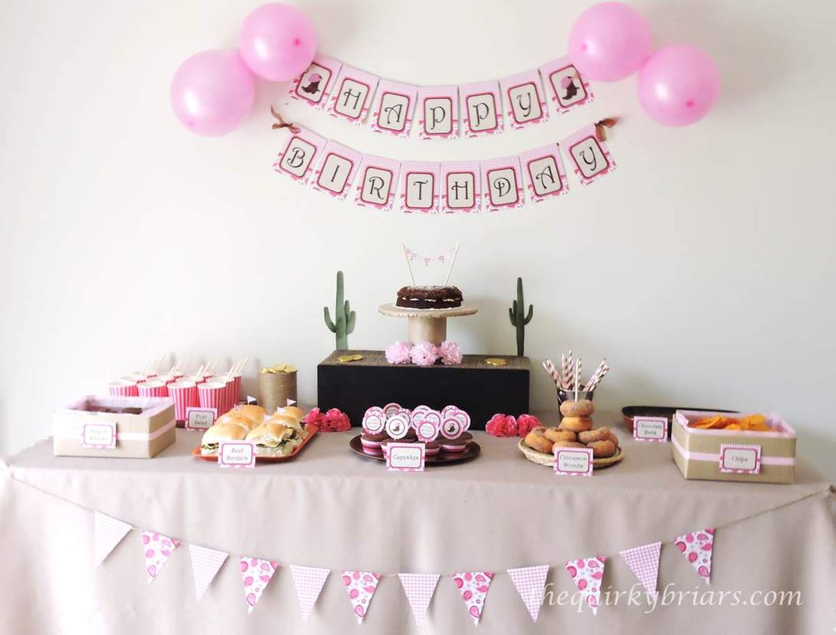 Janeth's Birthday Party - Pink Cowgirl
