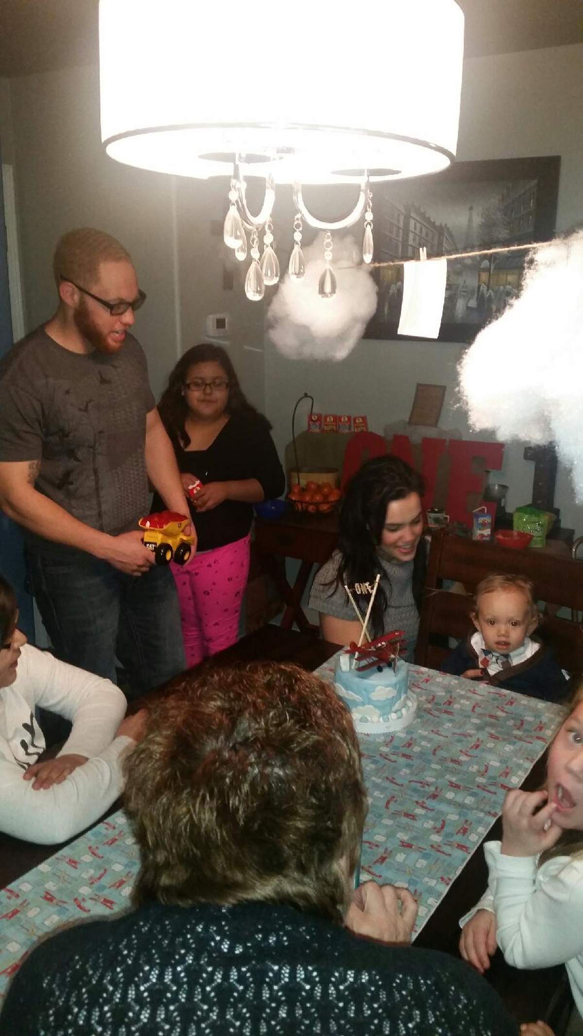 Jaxon's 1st Birthday - Vintage Airplane