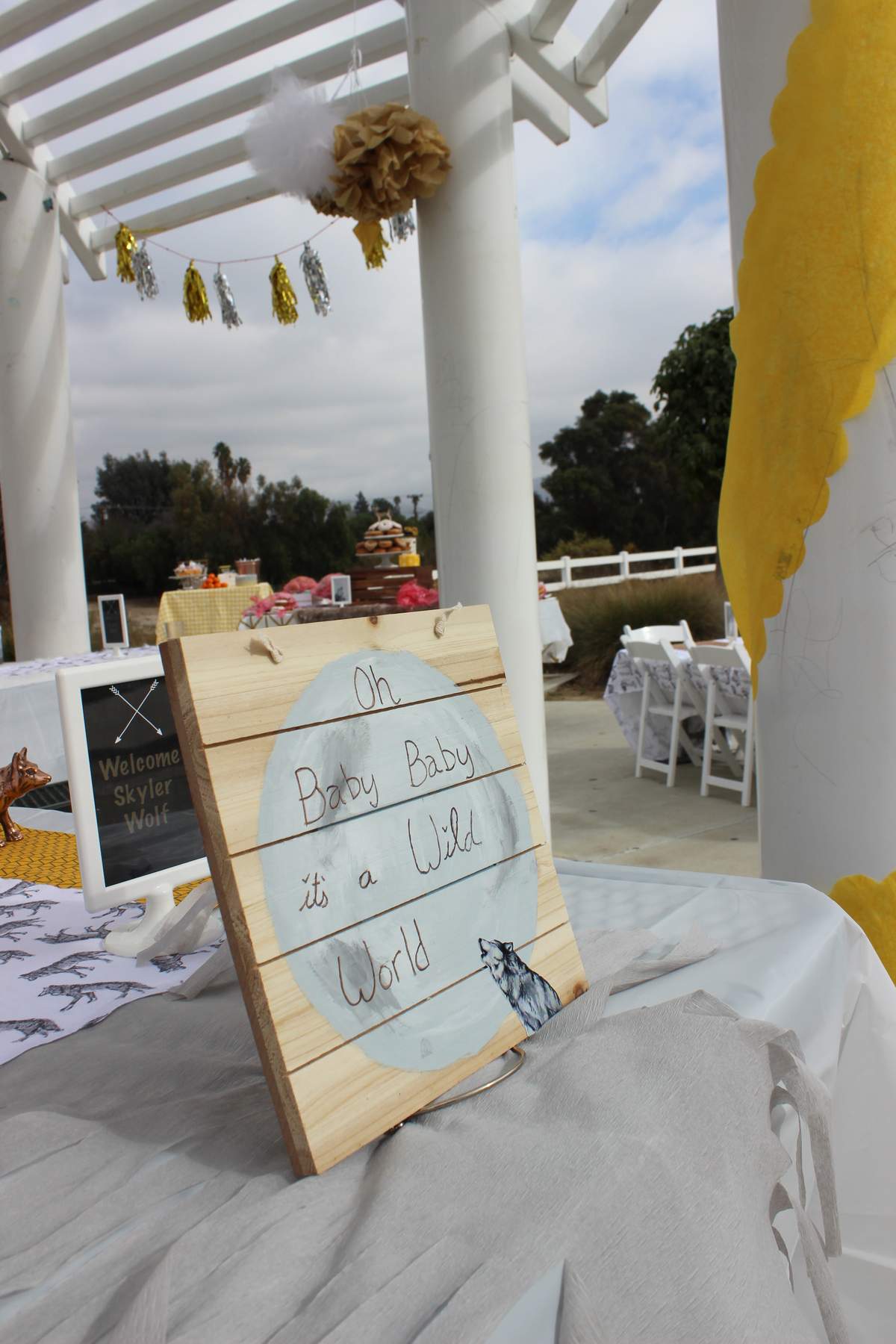 wolf themed baby room