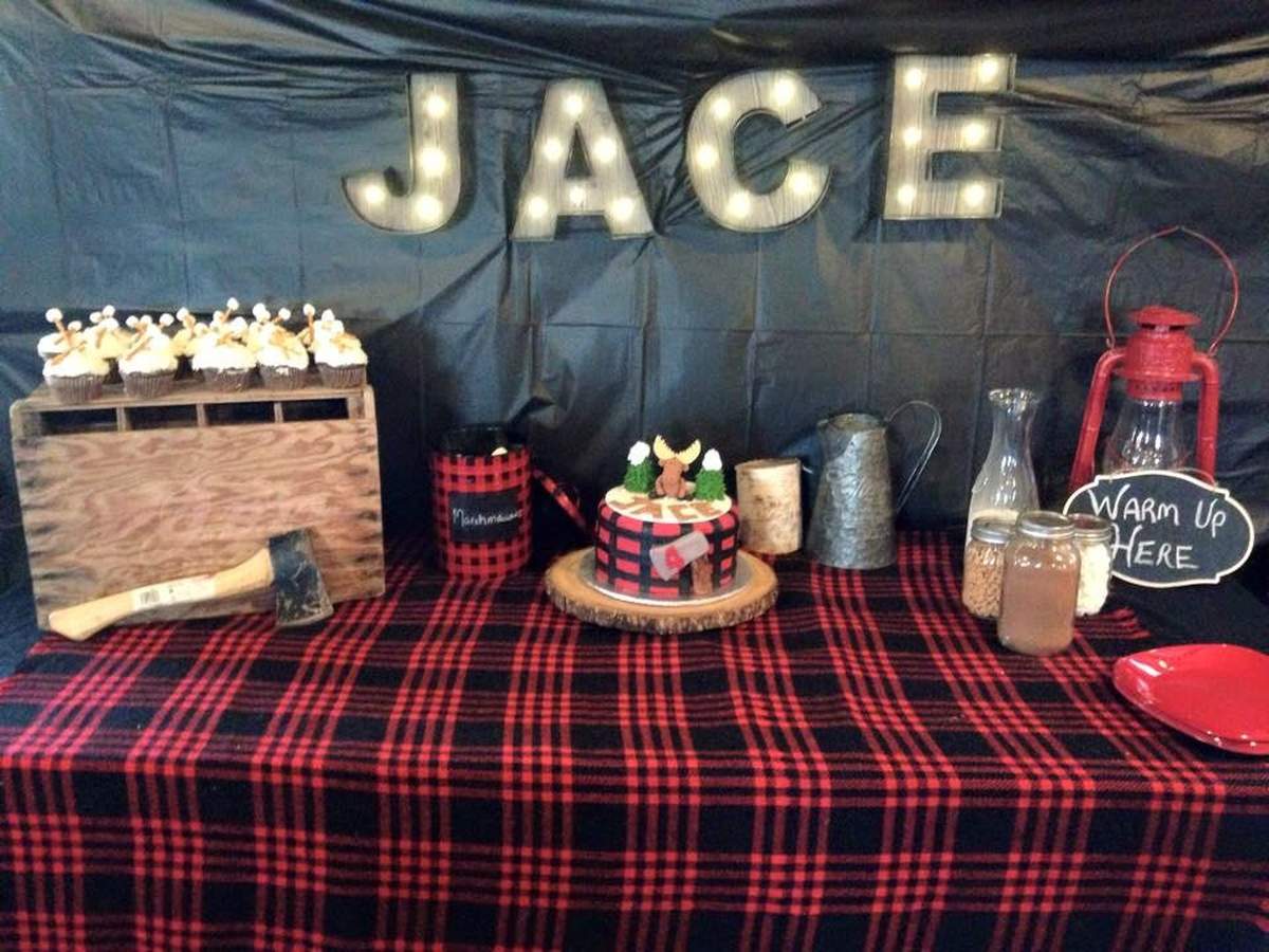 Jace is 4...lumberjack style! - Lumberjack