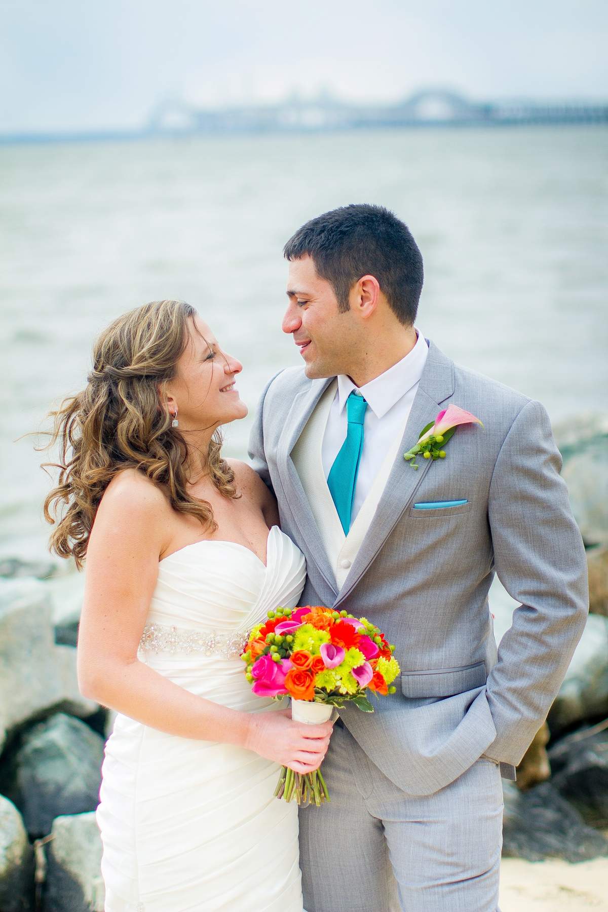 Romantic Bayside Wedding Celebration - None
