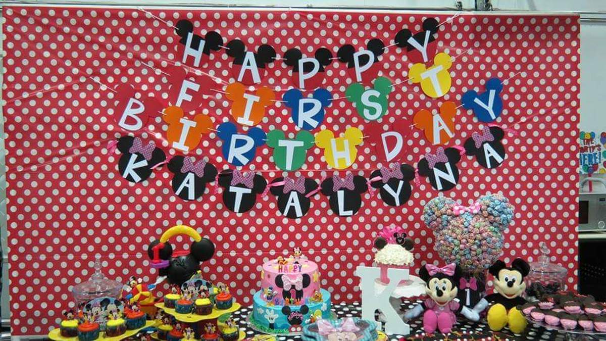 Katalyna's 1st Birthday  - Mickey Mouse Clubhouse 